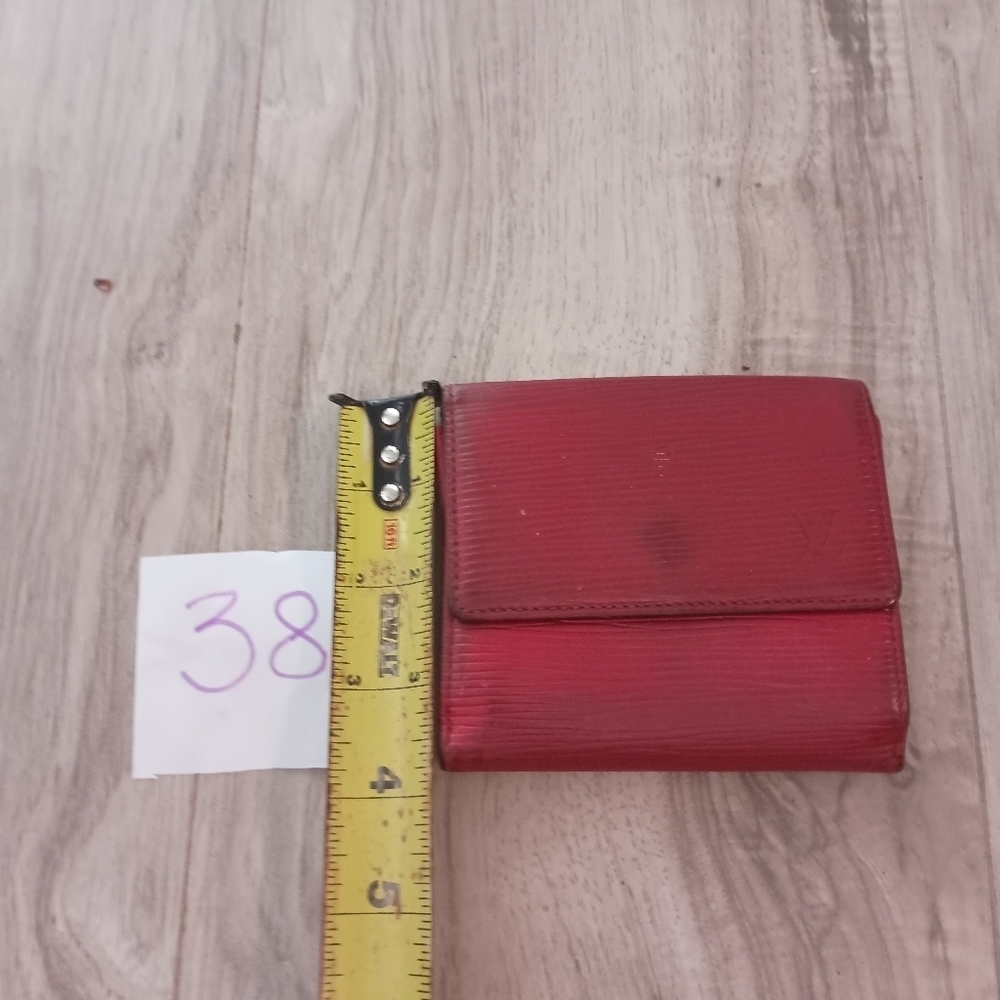 Louis Vuitton Epi Portefeuille Elise Trifold Red Wallet - Picture 8 of 8